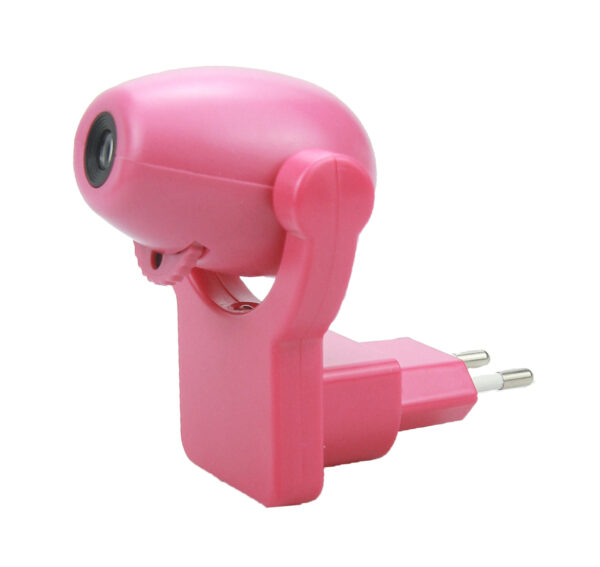 Lampa Veghe LED Roz cu proiectie pentru copii, 0.7W