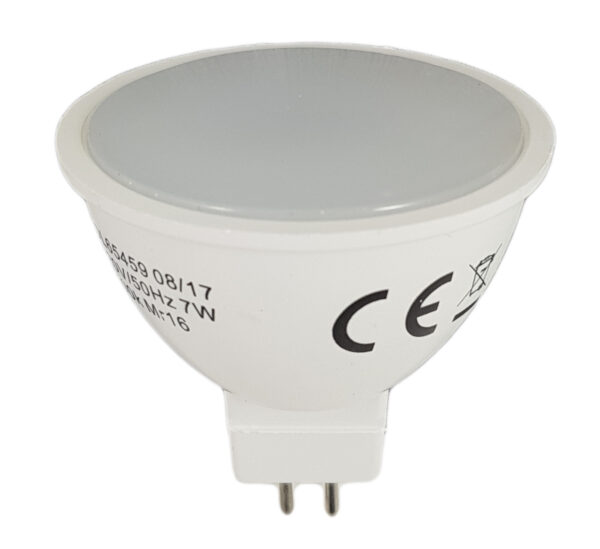 Bec LED MR16, model R50, 7W=55W, 6400K, lumina rece - imagine 3