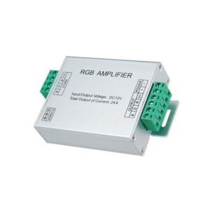Amplificator banda LED RGB, 12V, 144W, 24A