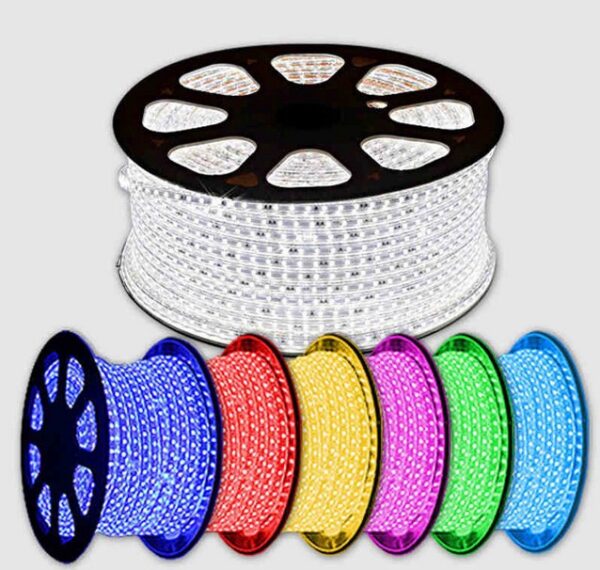Banda LED 220V Rgb 14.4W/M Ip65 60LED/M 5050
