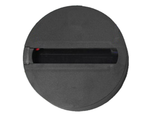 Baza rotunda pentru spot LED T3, negru