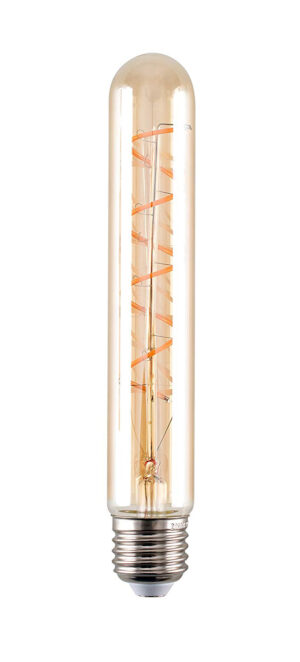 Bec LED Filament Amber E27/4W/480LM/2500K T30x185