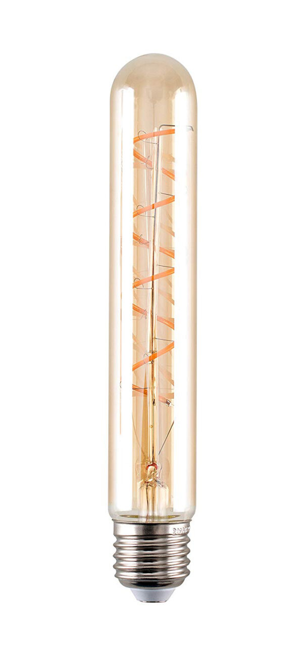Bec LED Filament Amber E27/4W/480LM/2500K T30x185