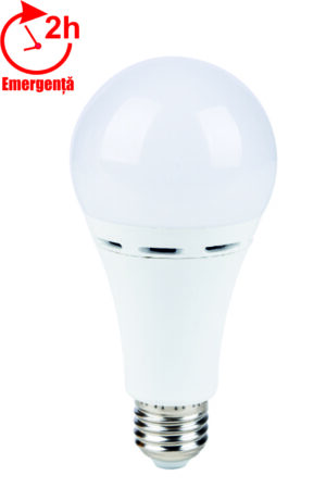 Bec LED emergenta, model glob A70, 10W=85W, 750Lm, 6400k, lumina rece