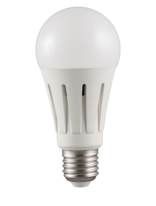Bec LED E27, model glob A60, 15W=250W, 2700K, lumina calda