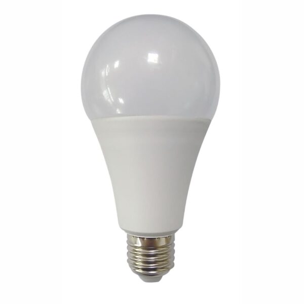 Bec LED E27, model glob A80, 20W=150W, 6500K, lumina rece, ore functionare 15.000