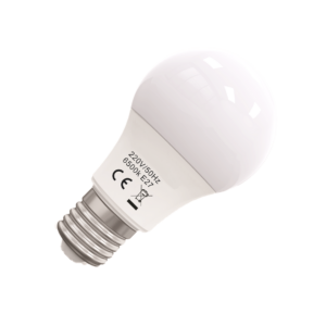 Bec LED Eco E27, model glob A55, 12W, 6400K, lumina rece