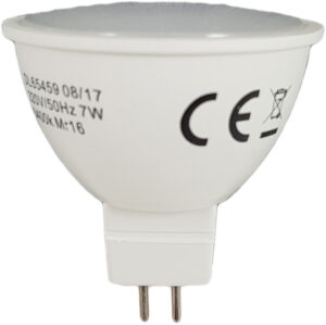 Bec LED MR16, model R50, 7W=55W, 6400K, lumina rece