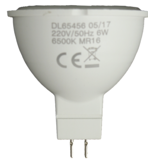 Bec LED Mr16 model R50, 6W=50W, 6500K, lumina rece