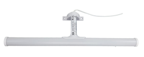 Corp LED baie alb, 6W, 6500K, lumina rece, cu protectie IP44, 400mm - imagine 2
