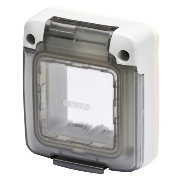Capac doza aplicata IP55 Gewiss, 2 module GW27403 - montaj aplicat
