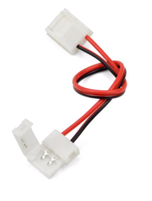 Clema+cablu+clema conector banda LED 2835