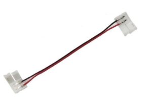 Clema+cablu+clema conector banda LED 5050