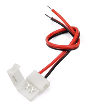 Clema+cablu conector banda LED 2835
