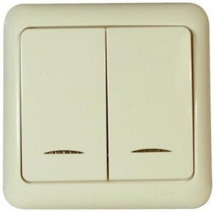 Comutator cu LED Standard 45860 - montaj incastrat