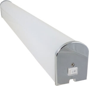 Corp LED baie cu intrerupator, 15w, 6400K, lumina rece, cu protectie IP44, 600mm