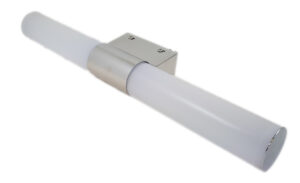 Corp LED baie inox, 10W, 6500K, lumina rece, cu protectie IP44, 450mm