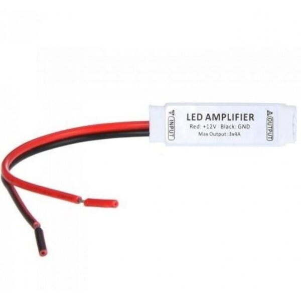 Mini-amplificator banda LED RGB, 12V, 72W, 6A - imagine 2