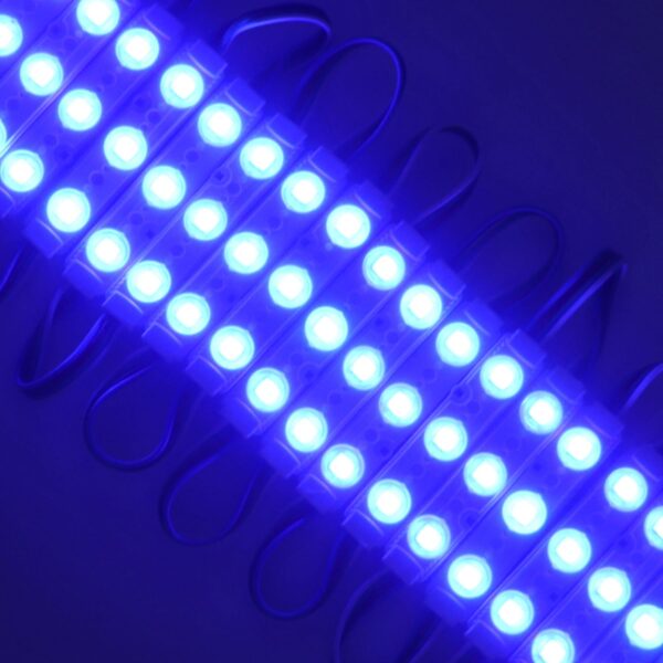 Modul LED albastru 12V, 1.5W, IP67, lumina albastra - imagine 2