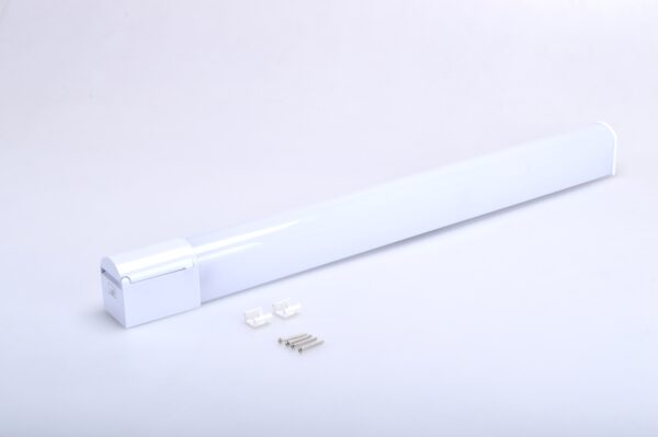 Corp LED baie alb, cu priza, 15w, 6500K, lumina rece, cu protectie IP44 - imagine 4