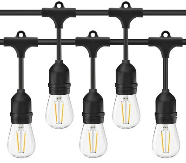 Ghirlanda luminoasa cu pendule, interconectabil, E27, IP65, 10m