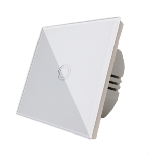 Intrerupator touch cap scara, alb