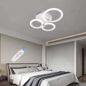 LUSTRA LED CERCURI 40W CU 3 BRATE 3 CULORI+IR 440mm x 150mm