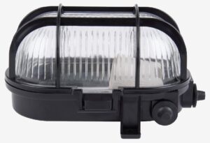 Lampa Bat 60W Ip44 Ovala+Grila