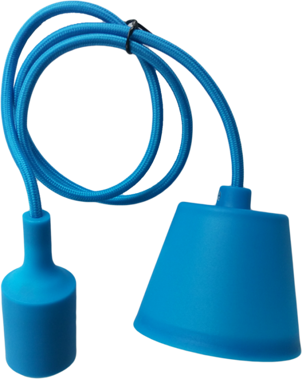 Lampa Suspendata Viola Albastra E27