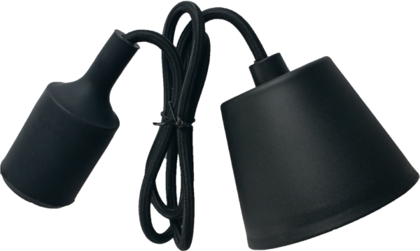 Lampa Suspendata Viola Neagra E27