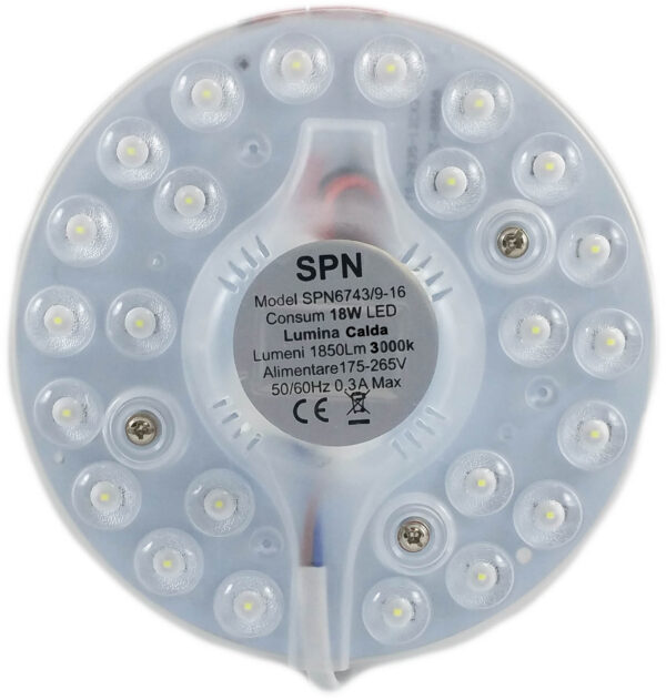 Modul LED pt Aplica Fi128, 18W=160W, 3000K, lumina calda