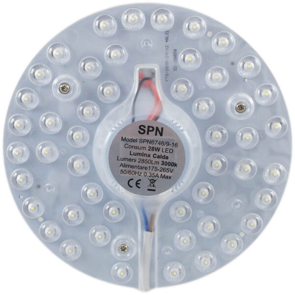 Modul LED pt Aplica Fi180, 28W=250W, 3000K, lumina calda