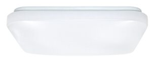 Plafoniera LED Slim Milky 24W=200W, 330x330 mm, 6500k, lumina rece