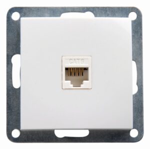Priza Utp Cat5E, Spin Top, Alba