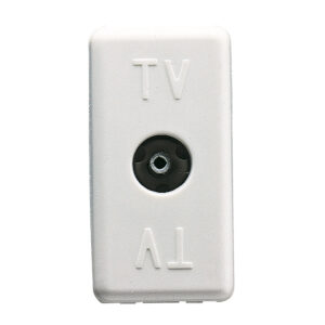 Priza modulara TV, Gewiss GW20228, alb - 1 modul