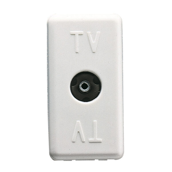 Priza modulara TV, Gewiss GW20228, alb - 1 modul