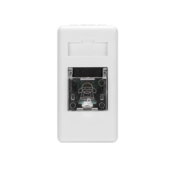 Priza modulara Telefon, Gewiss GW20251 , alb - 1 modul