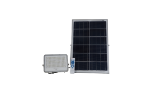 Proiector LED cu Panou Solar si telecomanda 120W/6500k