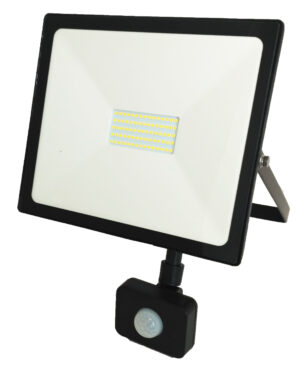 Proiector LED SMD Galaxy cu Senzor de Miscare, 50W=250W, 6000K, lumina rece