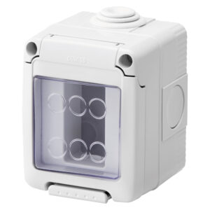 Rama Aplicata pe tencuiala Gewiss IP55, 1 modul GW27041 - montaj aplicat