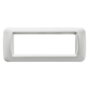 Rama ornament Gewiss GW22506, alb - 6 module