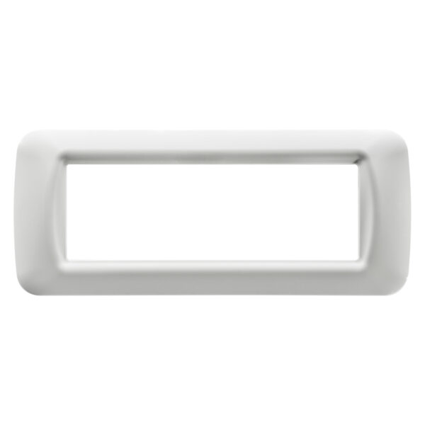 Rama ornament Gewiss GW22506, alb - 6 module