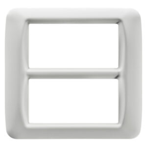 Rama ornament Gewiss GW22507, alb - 8 module