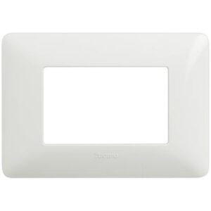 Rama ornamentala alb bticino AM4803BBN - 3 module
