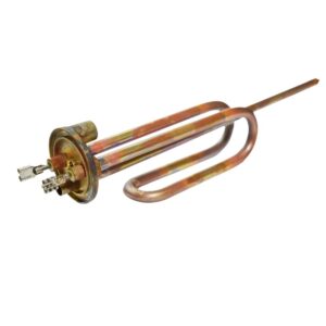 Rezistenta Boiler Flansa intoarsa papuci, lungi, 2000W