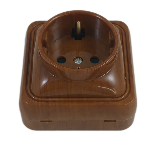 Priza Simpla Mini Mahon - montaj aparent - imagine 2