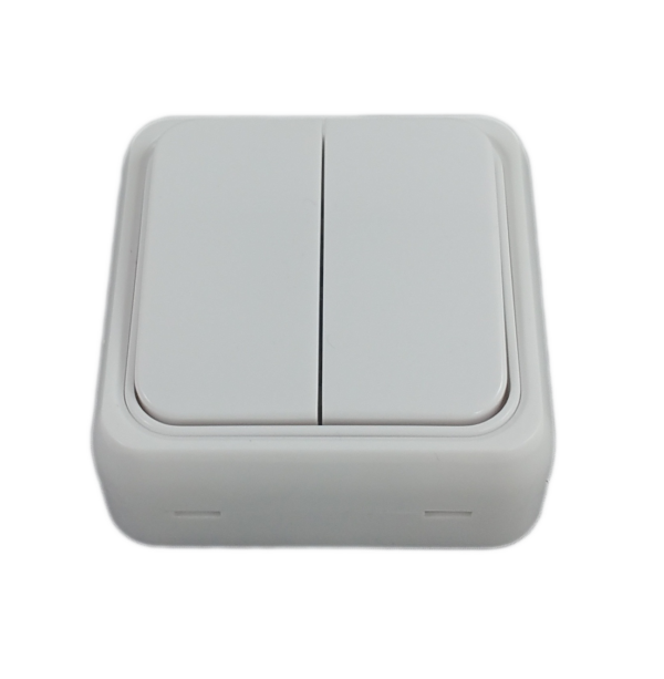 Comutator Mini Alb - montaj aparent - imagine 3