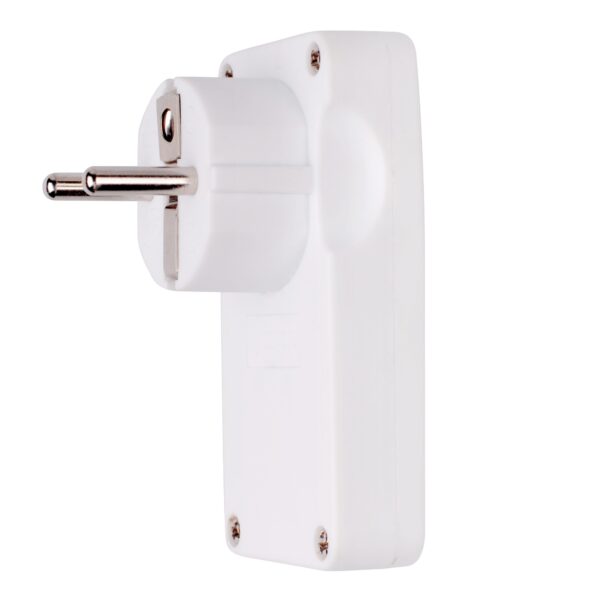 Stecher cu CP, 16A, Plat cu intrerupator - imagine 2