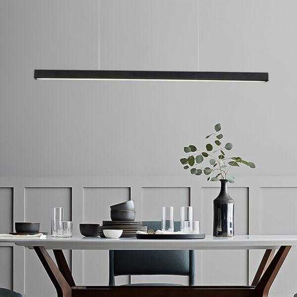 Corp LED liniar interconectabil, 40W, 5000K, negru - imagine 2
