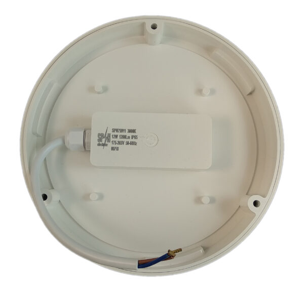 Aplica LED de exterior Rotunda fi180, 12W=100W, 6000K, lumina rece, cu protectie IP65 - imagine 4